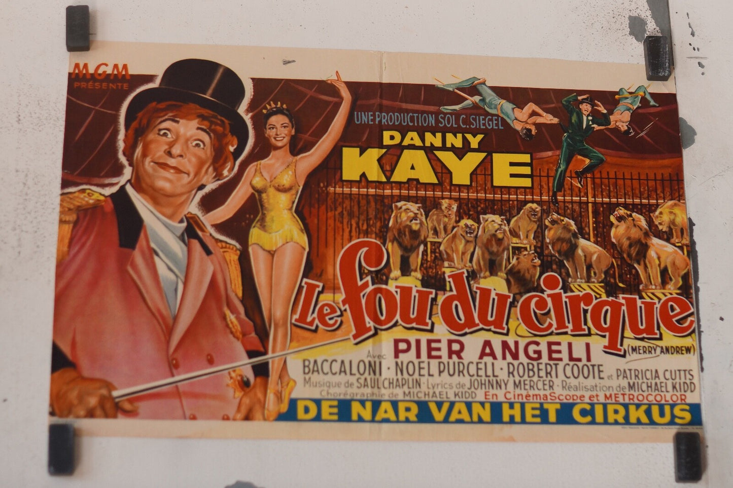 FOU DU CIRQUE (LE) (French Edition) ORIGINAL 30x55