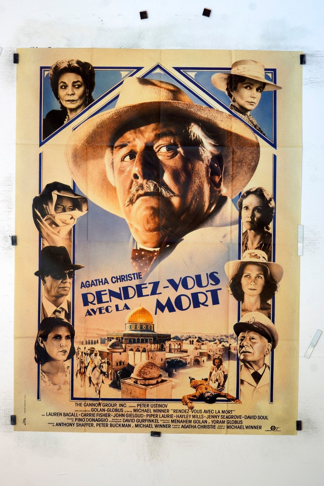 RENDEZ-VOUS AVEC LA MORT AGATHA CHRISTIE MOVIE POSTER 120x160