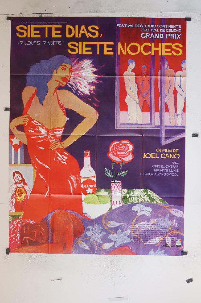 SIETE DIAS, SIETE NOCHES MOVIE POSTER ORIGINAL (120x160), Ivan Reitman