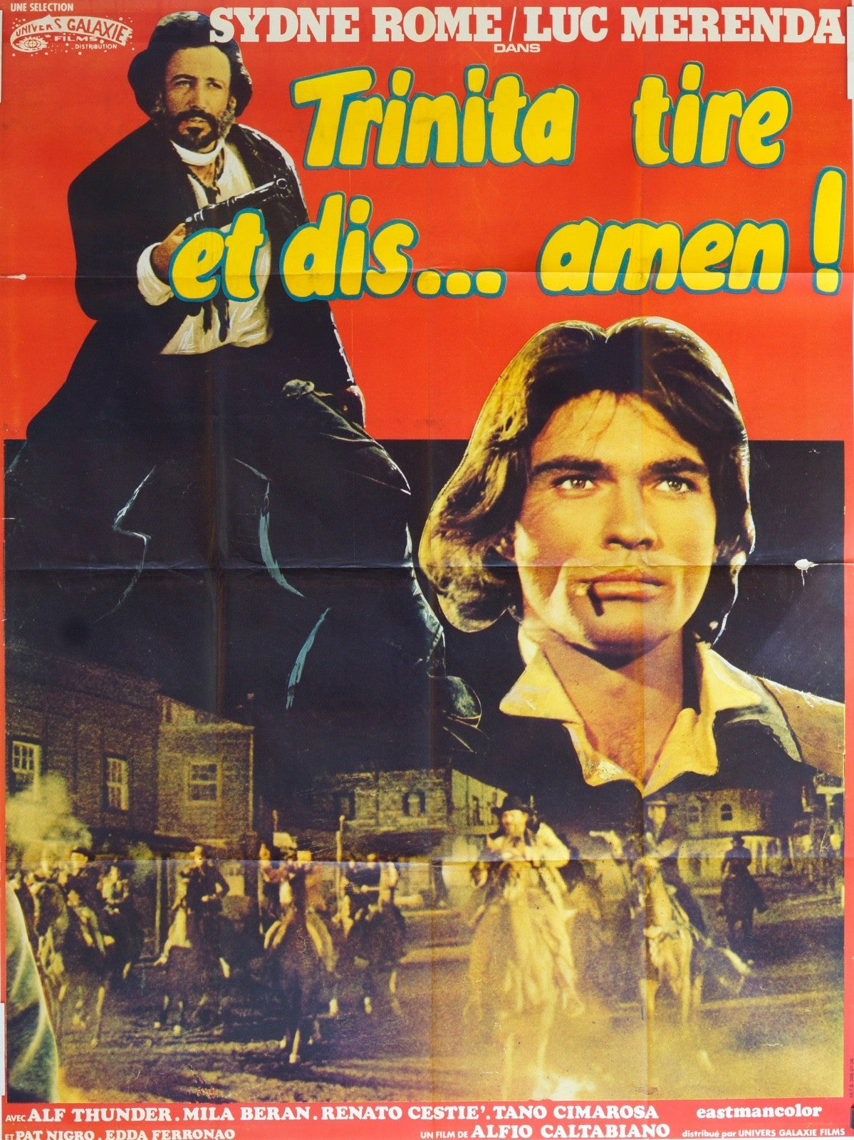 TRINITA TIRE SYDNE ROME ORIGINAL MOVIE POSTER 120x160