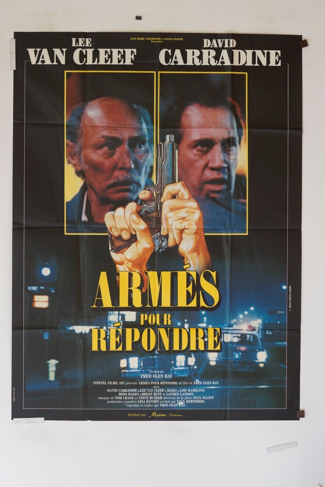 ARMES POUR RÉPONDRE ORIGINAL120x160 LEE VAN CLEEF