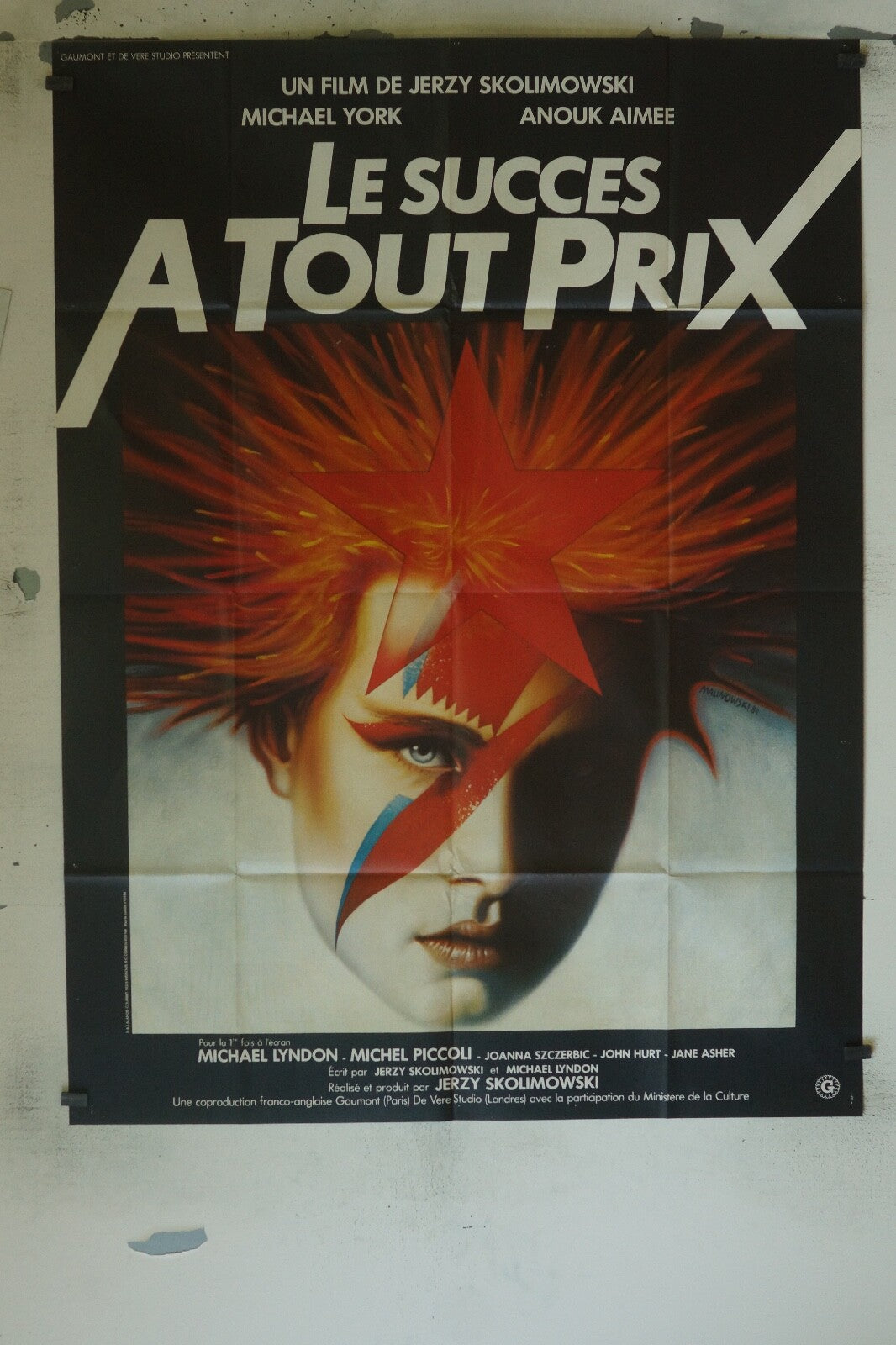LE SUCCÈS A TOUT PRIX POSTER ORIGINAL 120x160 MICHAEL YORK