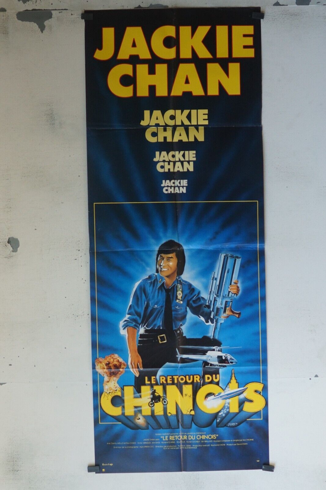 Le retour du chinois ORIGINAL 60x160 Jackie Chan