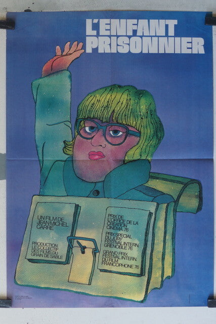 ENFANT DE PRISONNIER (L') 50X70, MOVIE POSTER ORIGINAL JEAN-MICHEL CARRÉ