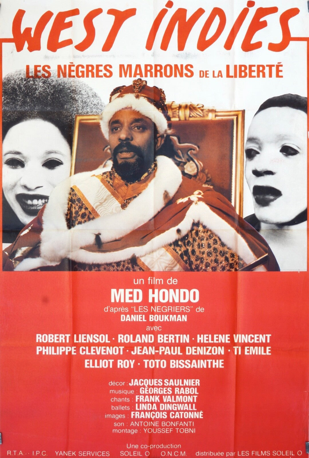 WEST INDIES MOVIE POSTER ORIGINAL 120x160 ROBERT LIENSOL