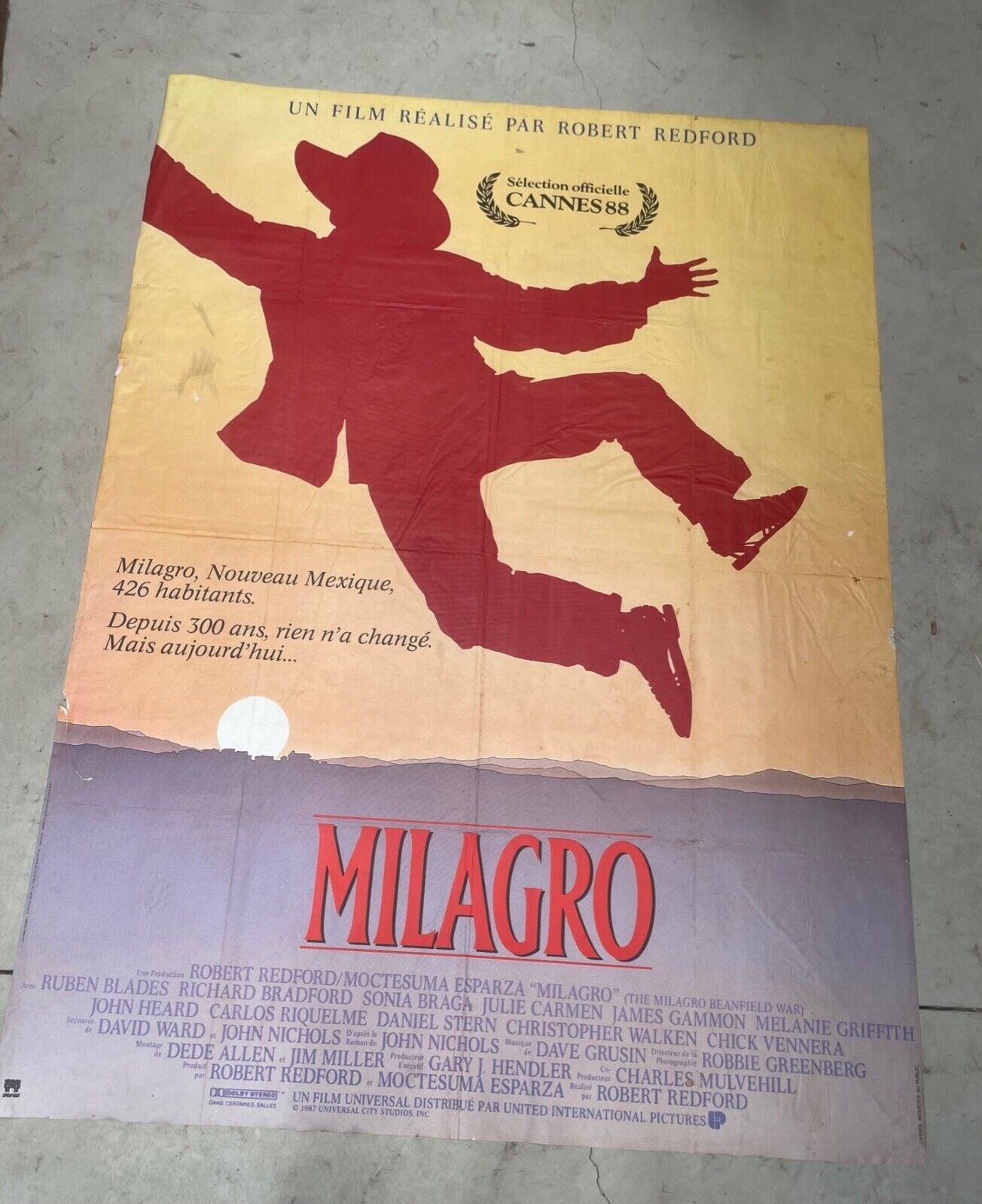 MILAGRO ORIGINAL 120X160 ROBERT REDFORD