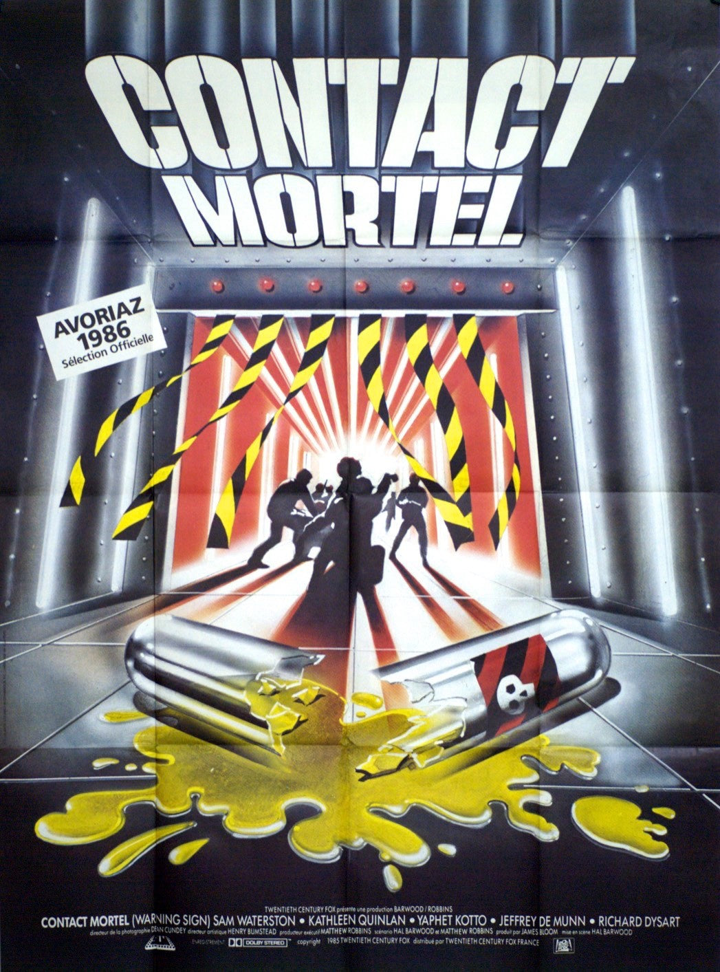 CONTACT MORTEL SAM WATERSTON MOVIE POSTER ORIGINAL 120x160