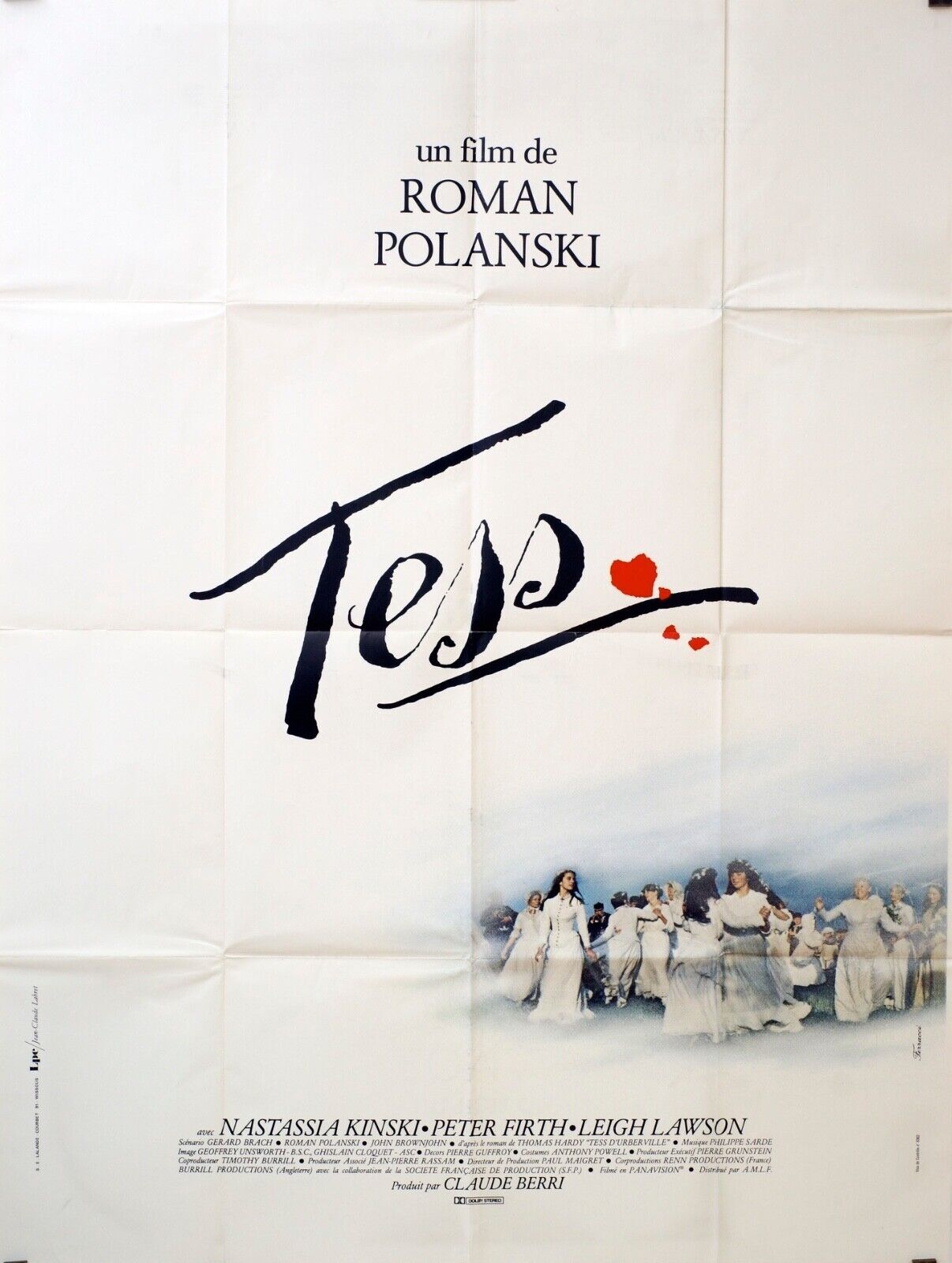 TESS MOVIE POSTER ORIGINAL 120x160 ROMAN POLANSKI