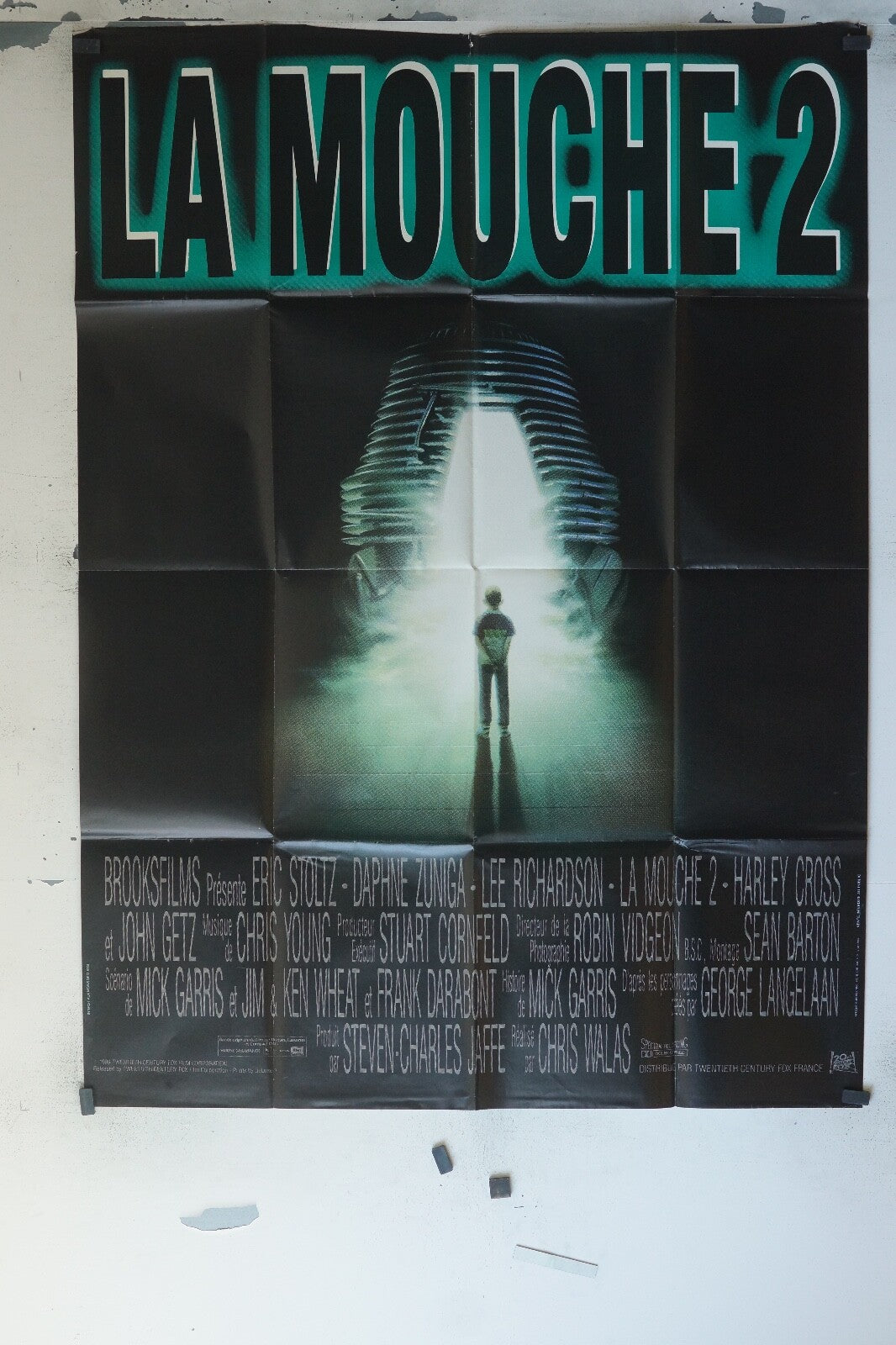 LA MOUCHE 2 MOVIE POSTER ORIGINAL 120x160 DAPHNÉ ZUNGA