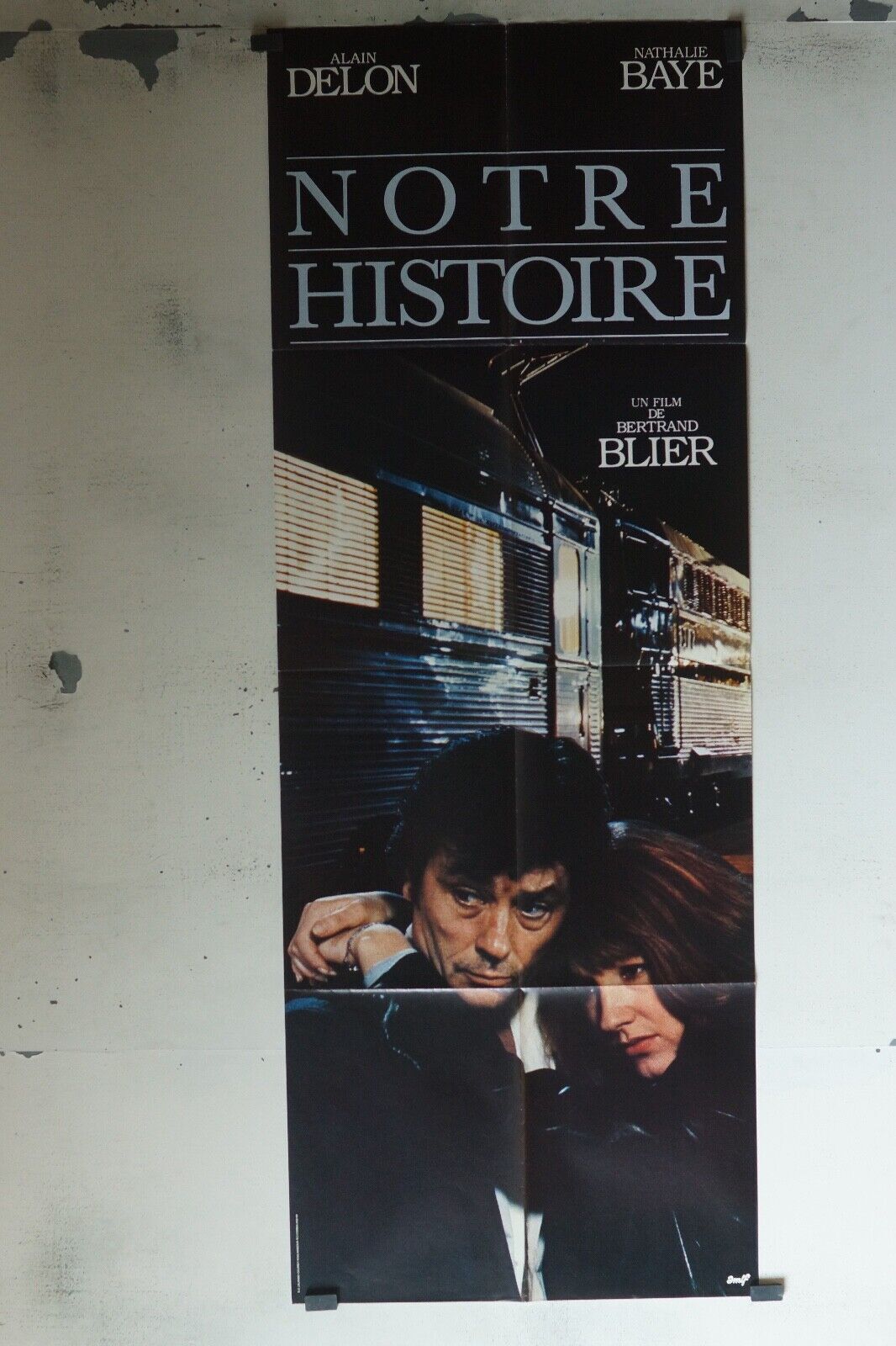 NOTRE HISTOIRE MOVIE POSTER ORIGINAL 60x160,ALAIN DELON