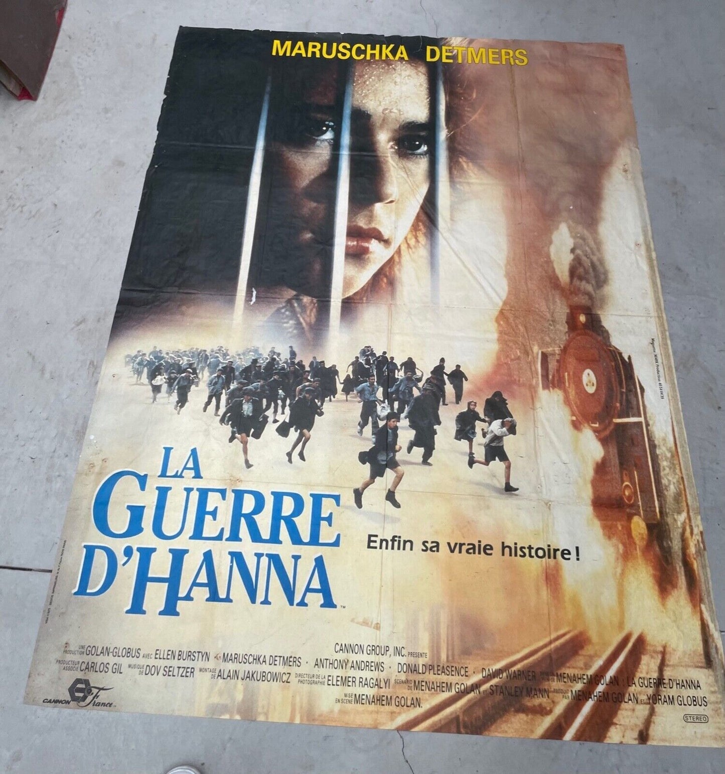 LA GUERRE D’HANNA POSTER ORIGINAL 120x160 ROBERT REDFORD