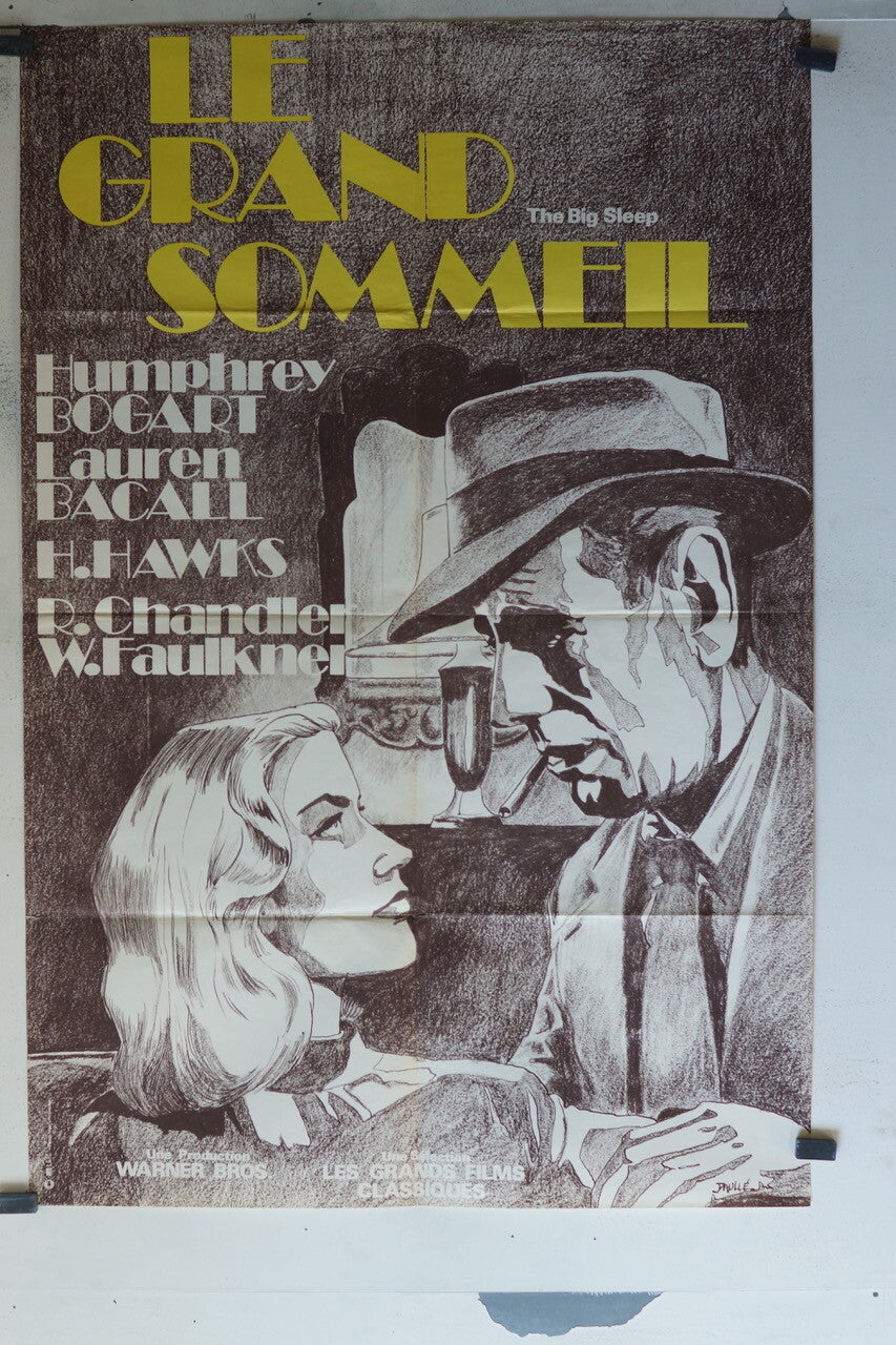 GRAND SOMMEIL (LE) ORIGINAL 80x120 The big Sleep