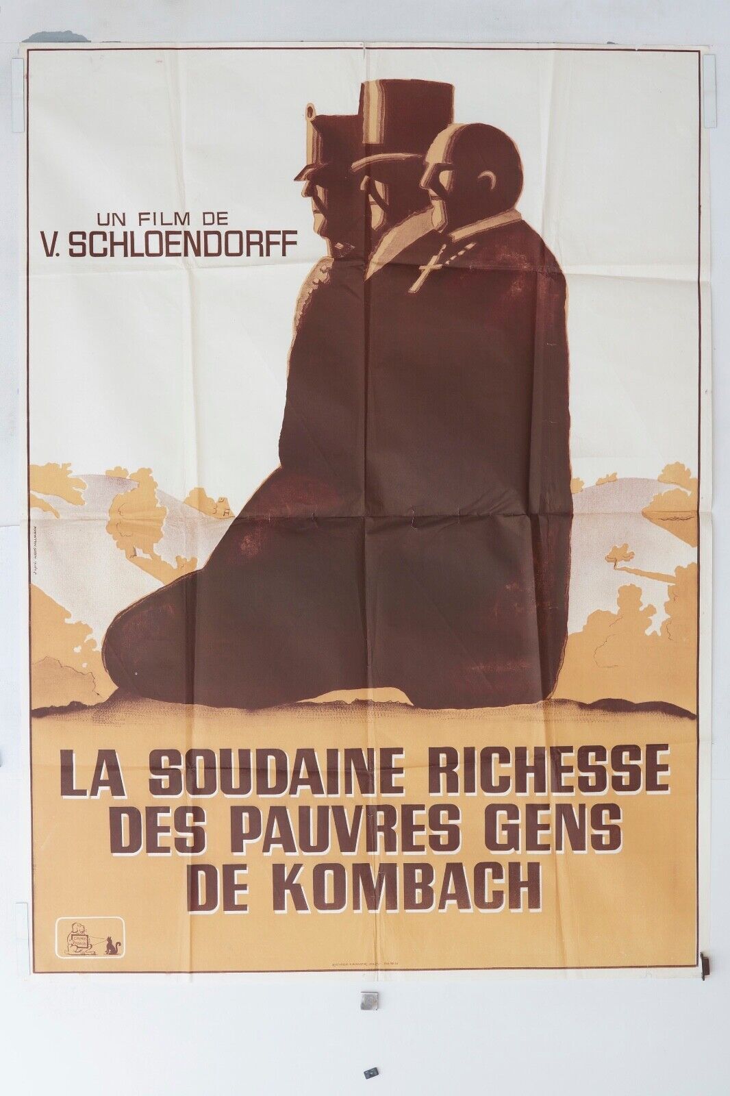 LA SOUDAINE RICHESSE DES PAUVRES GENS, MOVIE POSTER ORIGINAL 120x160 MAGALI NOEL