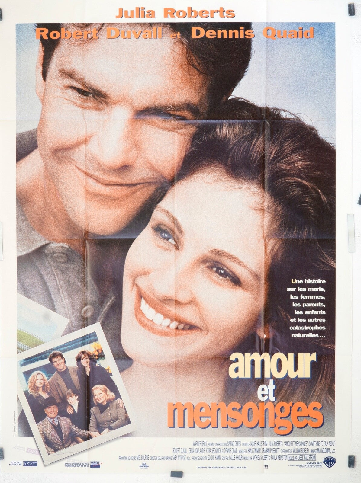 AMOUR ET MENSONGES MOVIE POSTER ORIGINAL 120x160 JULIA ROBERTS