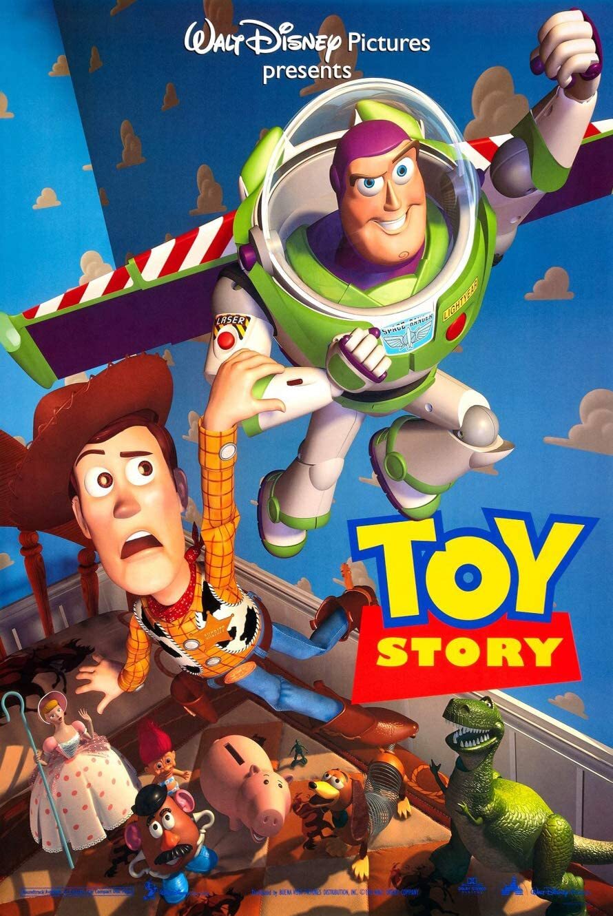 TOY STORY MOVIE POSTER ORIGINAL 120x160 Walt disney