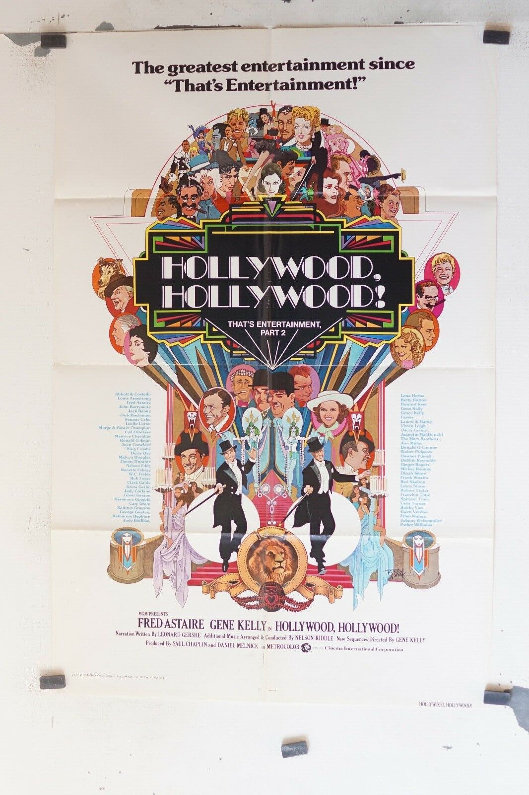 HOLLYWOOD , HOLLYWOOD ! ORIGINAL 69x103