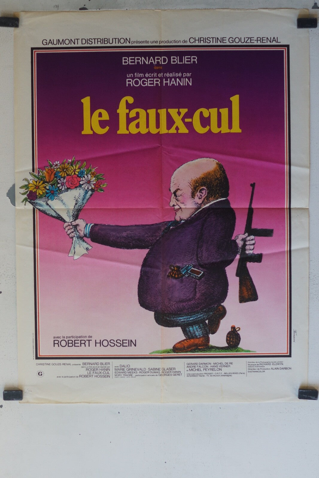 FAUX-CUL (LE) MOVIE POSTER ORIGINAL (60X80) Bernard Blier , Mory Traoré,