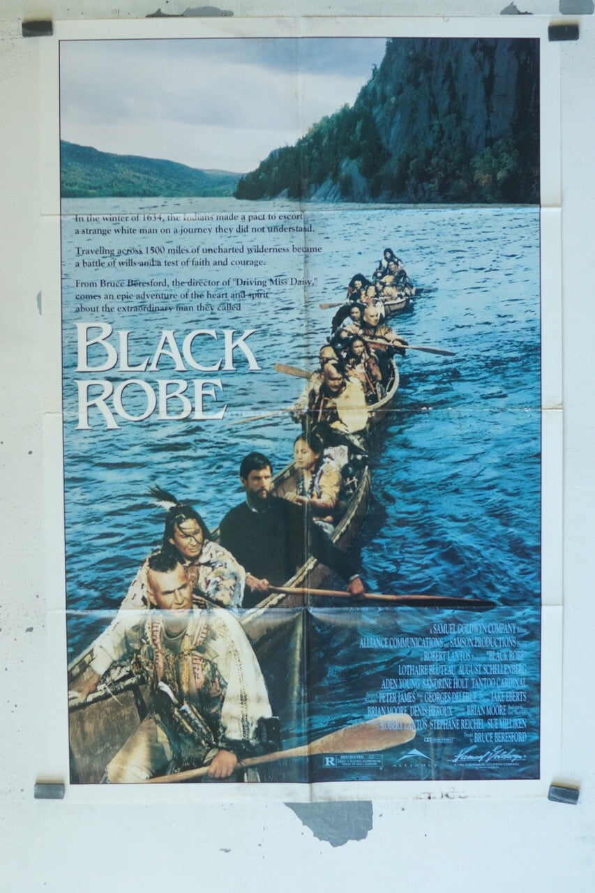BLACK ROBE (1991) MOVIE POSTER ORIGINAL VINTAGE (70X100) Bruce Beresford