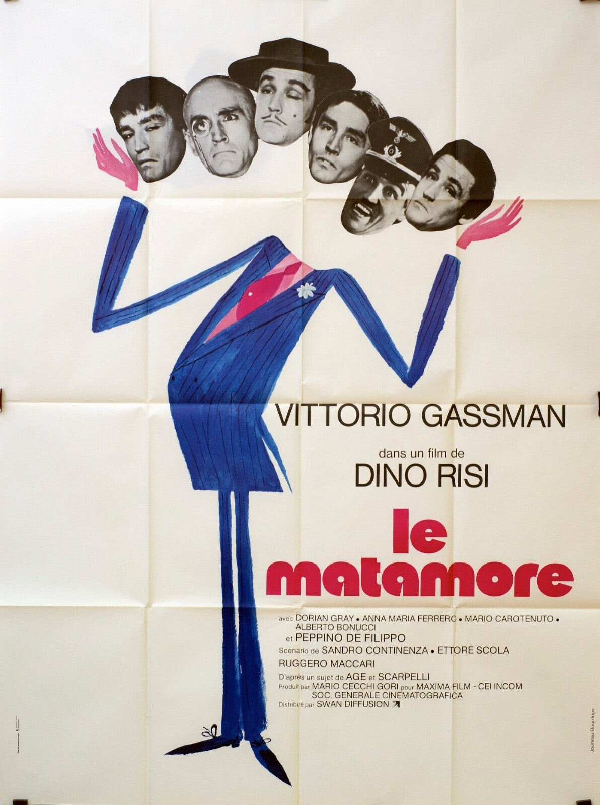 LE MATAMORE ORIGINAL MOVIE POSTER 120x160 STEWART GRANGER