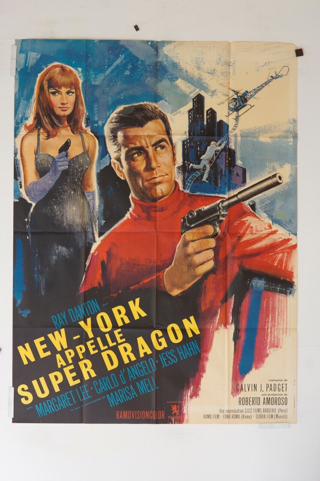 NEW-YORK APPELLE SUPER DRAGON POSTER (120X160) RAY DANTON