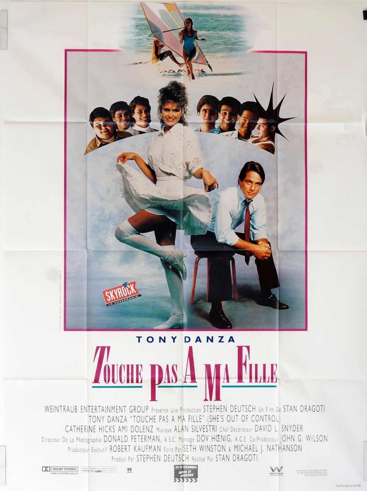 TOUCHE PAS À MA FILLE POSTER (120X160) TONY DANZA