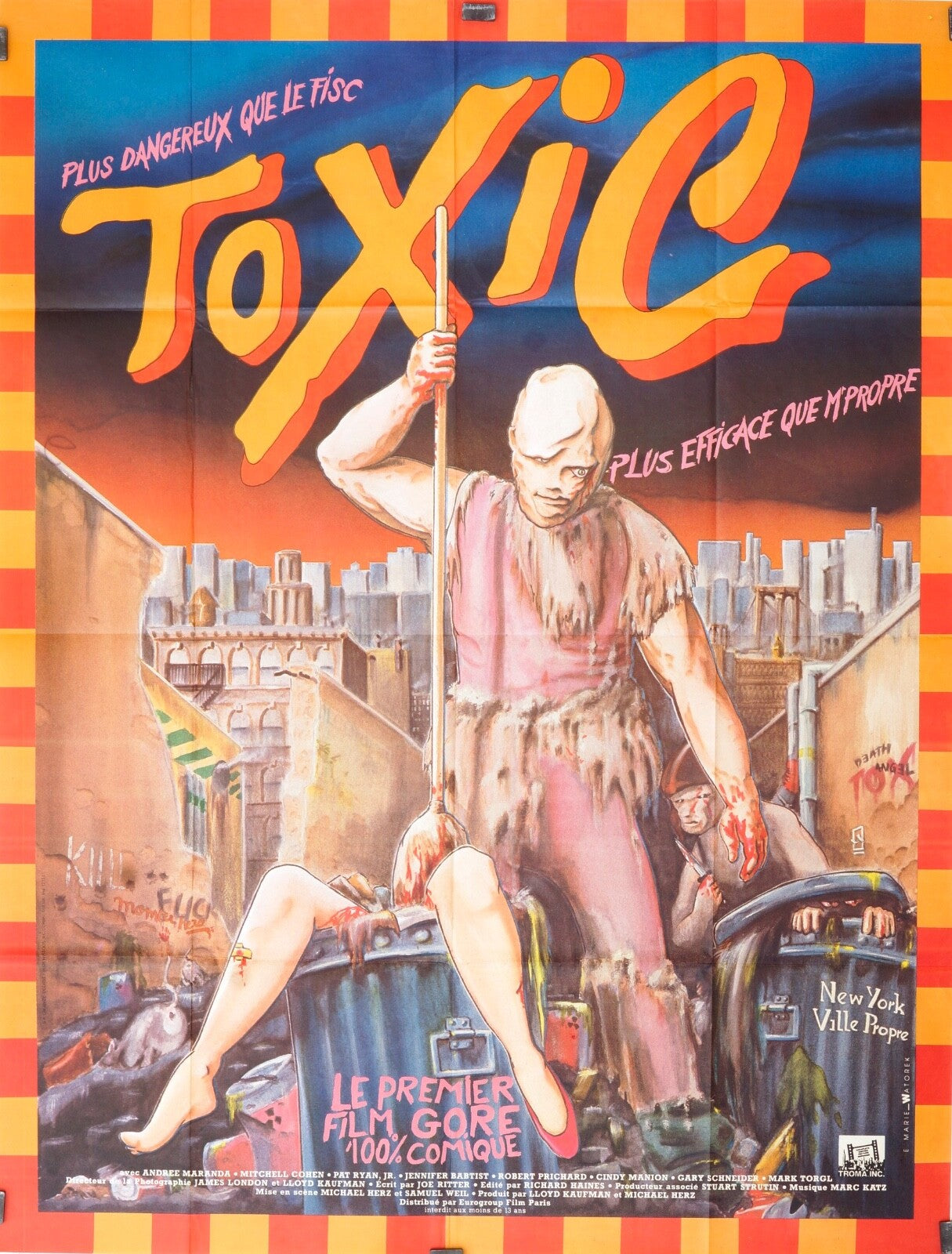 TOXIC ANDRÉE MARANDA movie poster original (120x160)