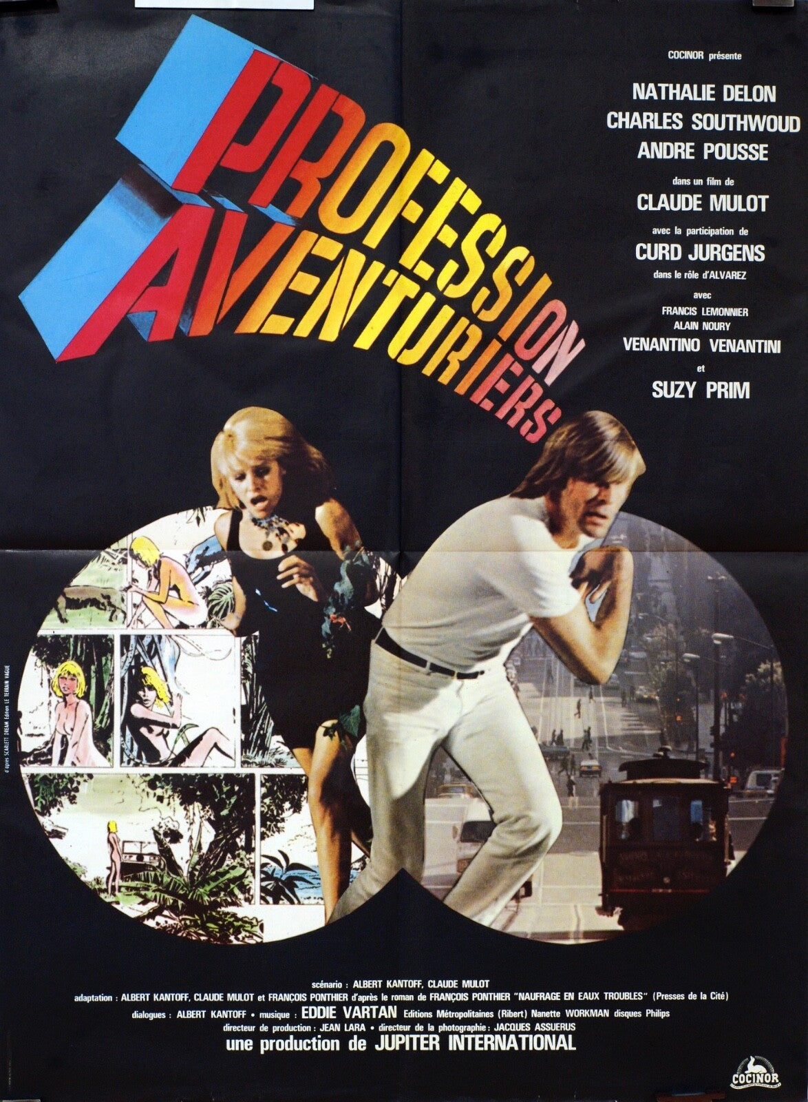 PROFESSION AVENTURIERS Original Poster (French Version)
