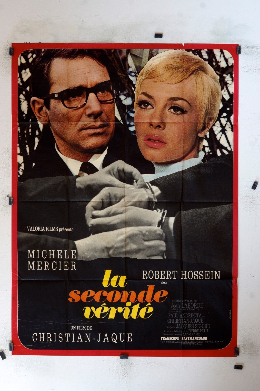 LA SECONDE VÉRITÉ MICHELE MERCIER MOVIE POSTER ORIGINAL (120X160)