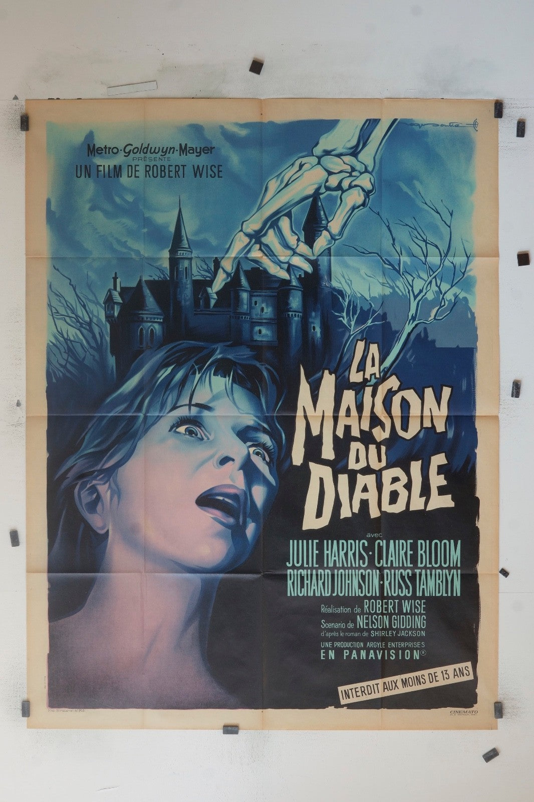 LA MAISON DU DIABLE JULIE HARRIS MOVIE POSTER ORIGINAL 120x160
