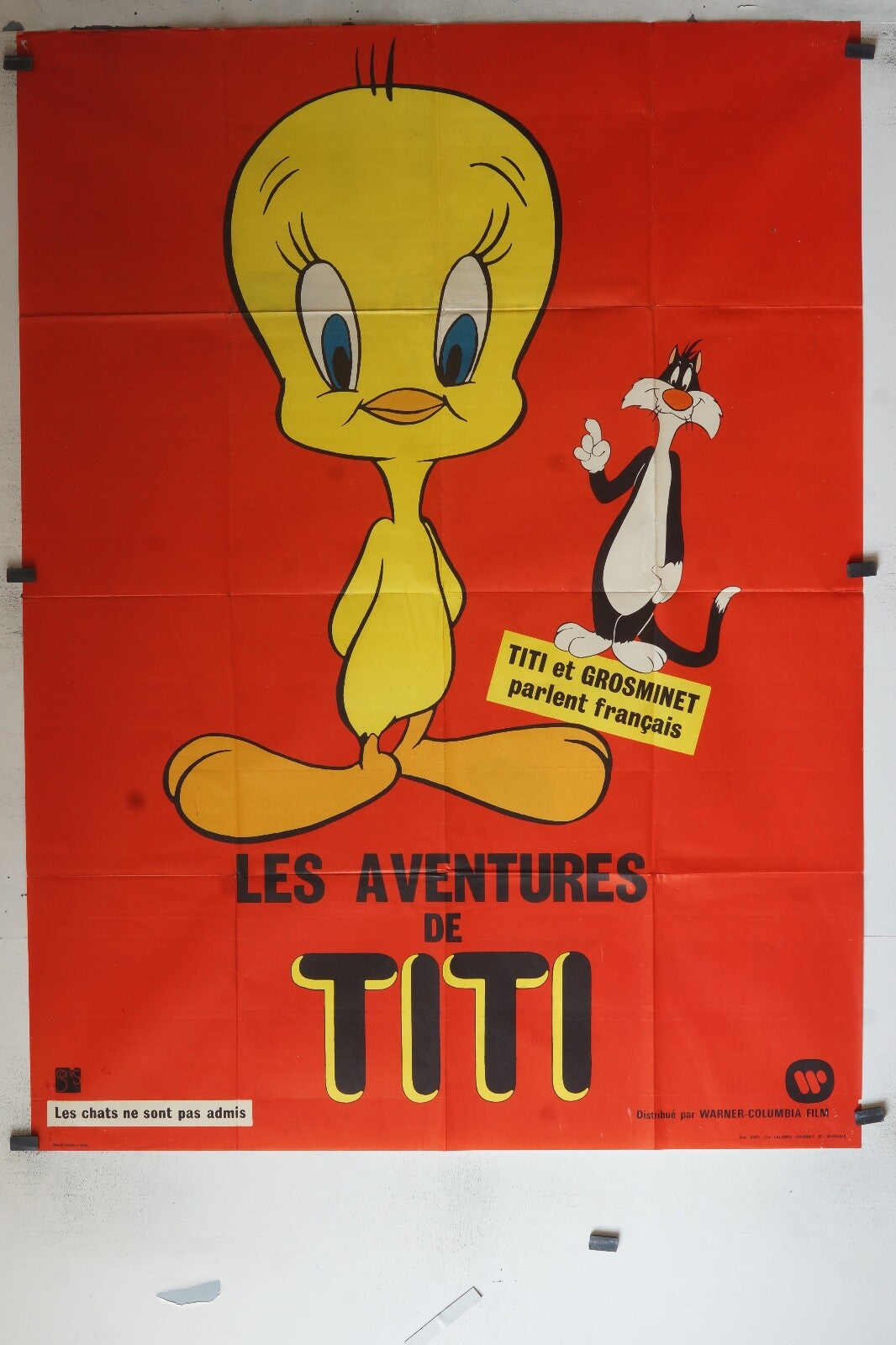 AVENTURES DE TITI (LES) ORIGINAL 120x160