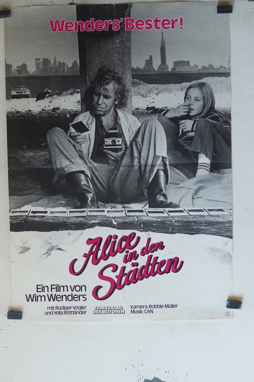 ALICE IN DEN STADTEN MOVIE POSTER ORIGINAL (60X80) Yella Rottlander , Lisa Kreuz