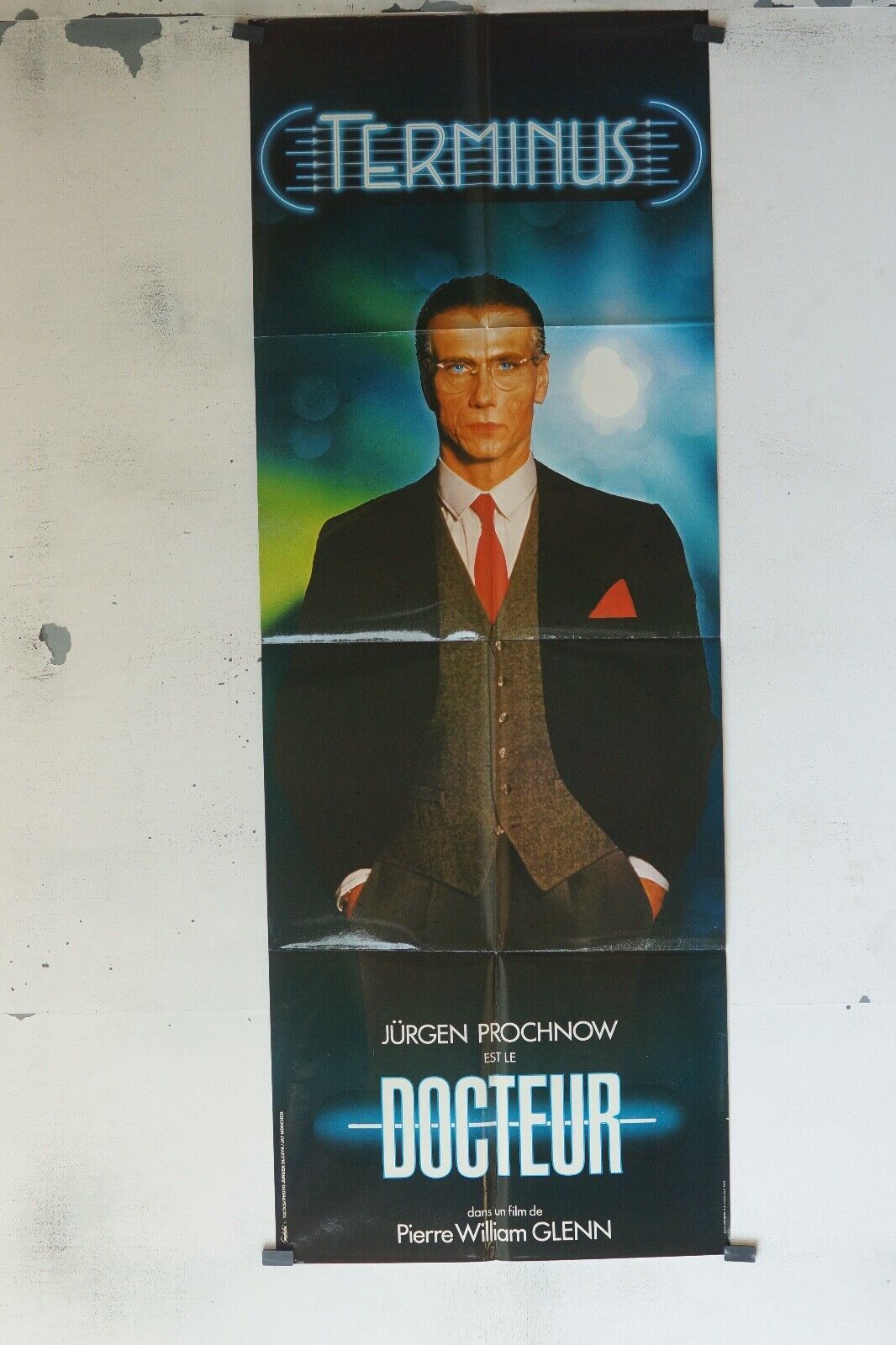 TERMINUS POUVOIR 60x160 ORIGINAL POSTER JURGEN PROCHNOW