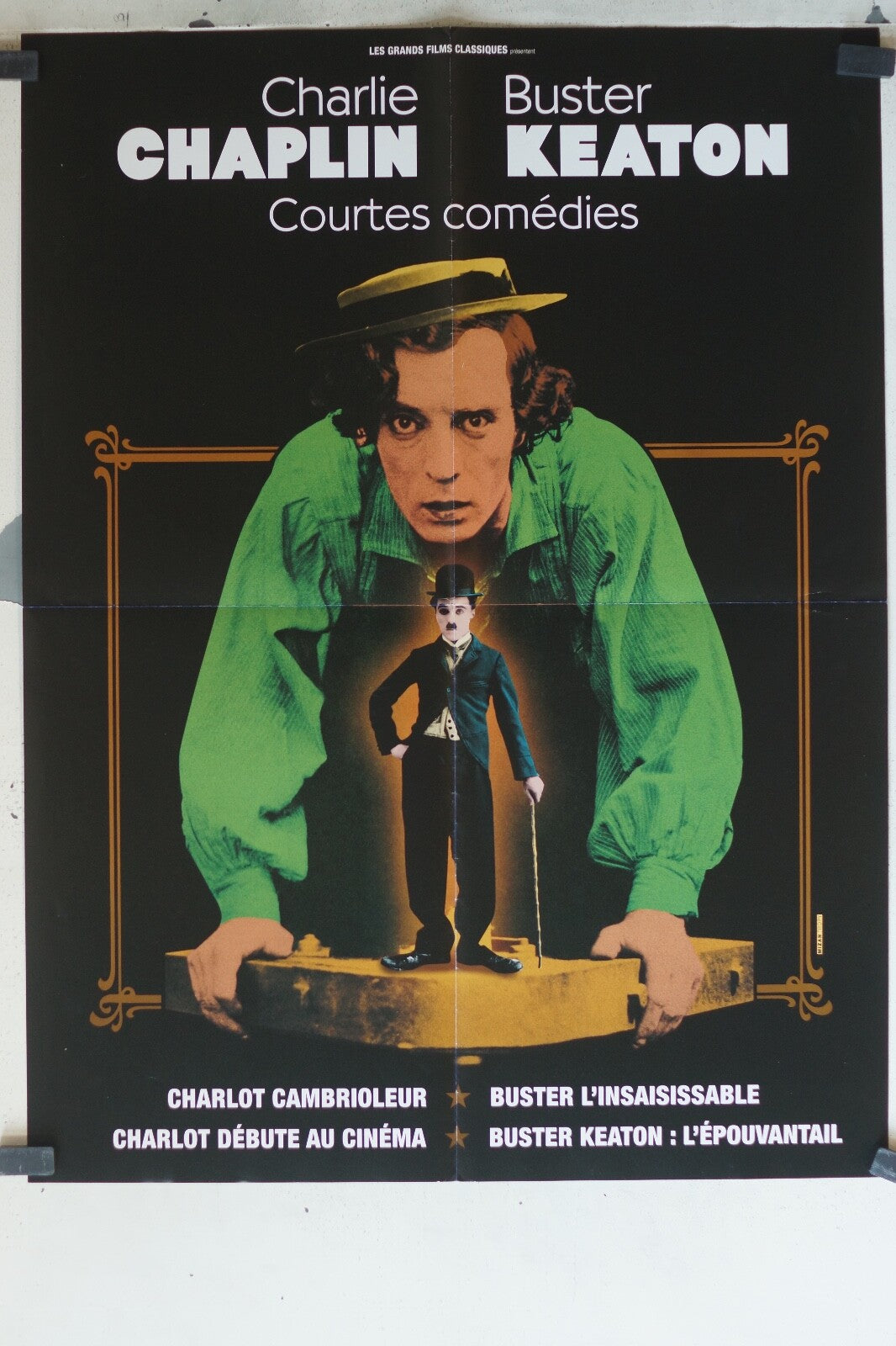 COURTES COMEDIE MOVIE POSTER ORIGINAL (60X80) Charlie Chaplin