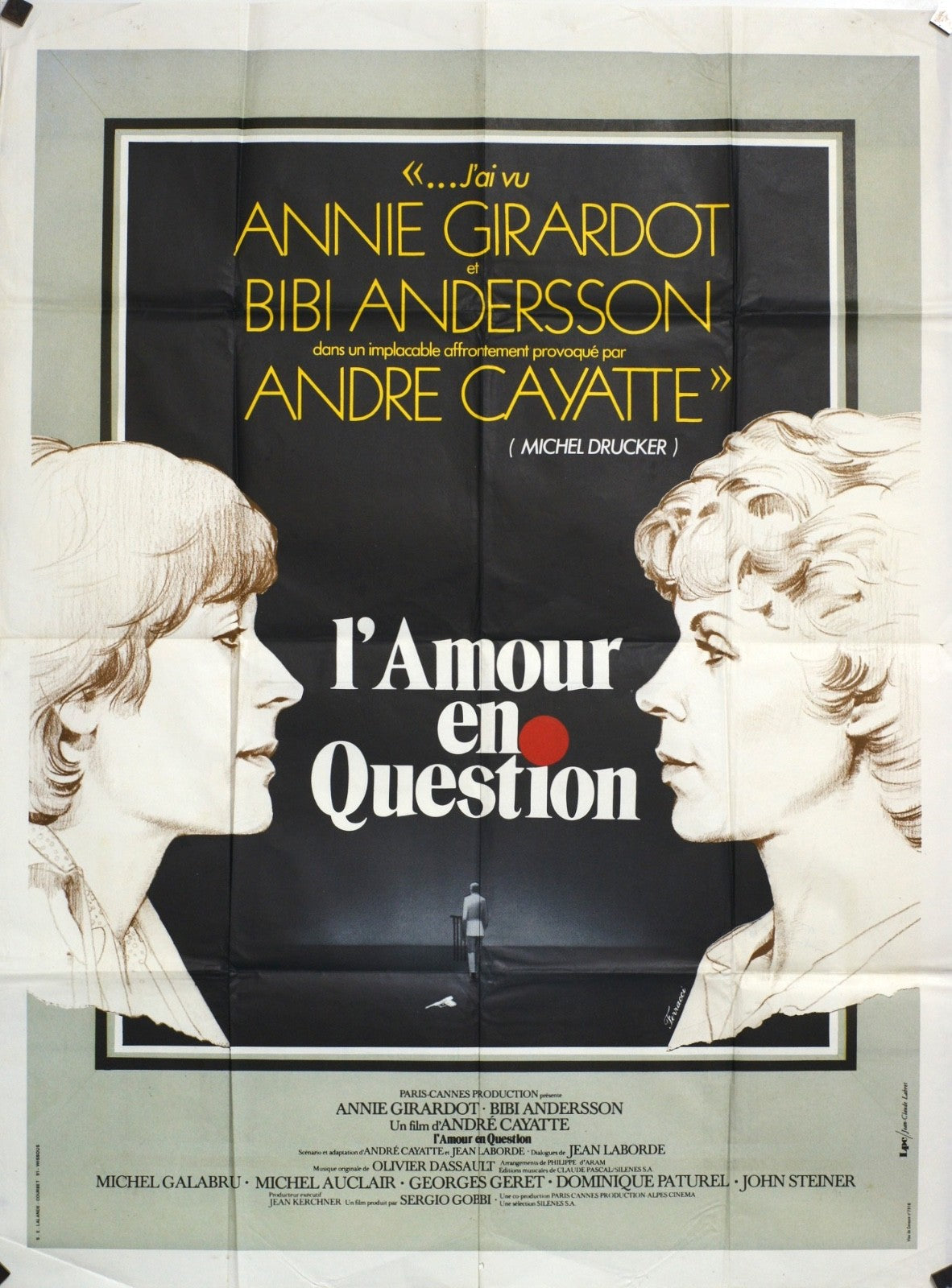 L’AMOUR EN QUESTION ANNIE GIRARDOT MOVIE POSTER ORIGINAL 120x160