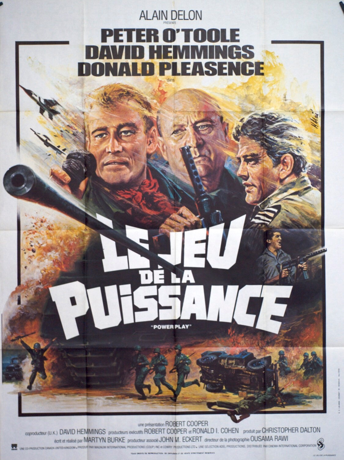 LE JEU DE LA PUISSANCE MOVIE POSTER ORIGINAL 120x160 PETER O’TOOLE