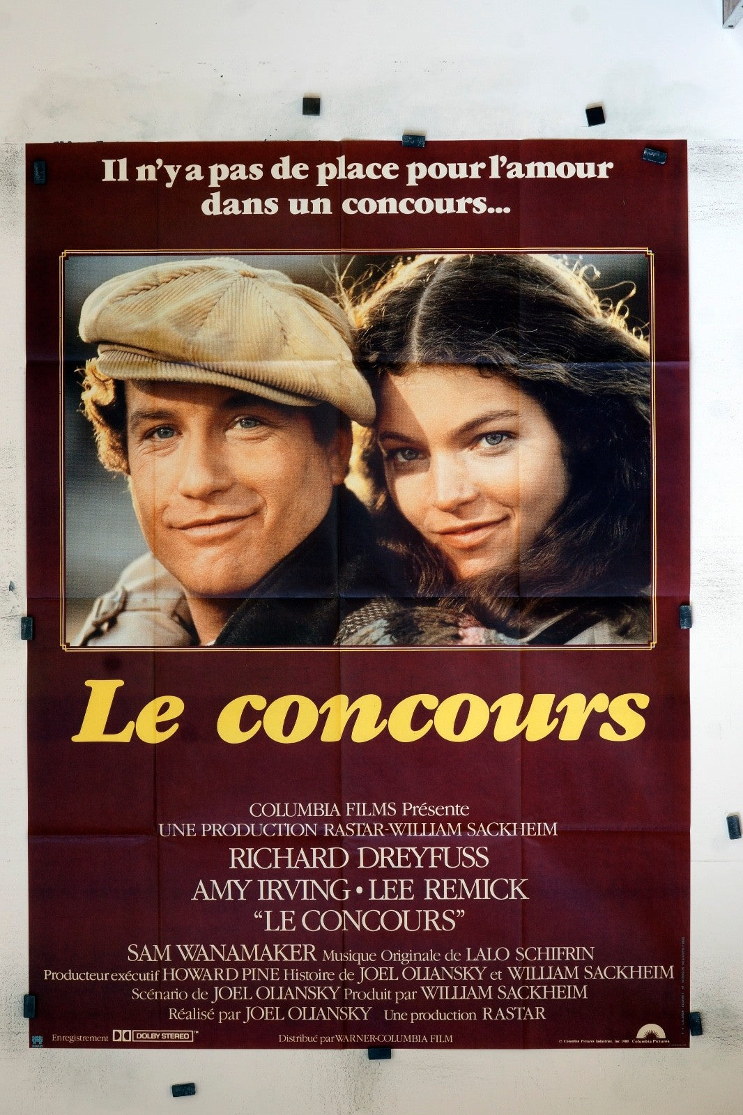 LE CONCOURS RICHARD DREYFUS MOVIE POSTER ORIGINAL 120x160