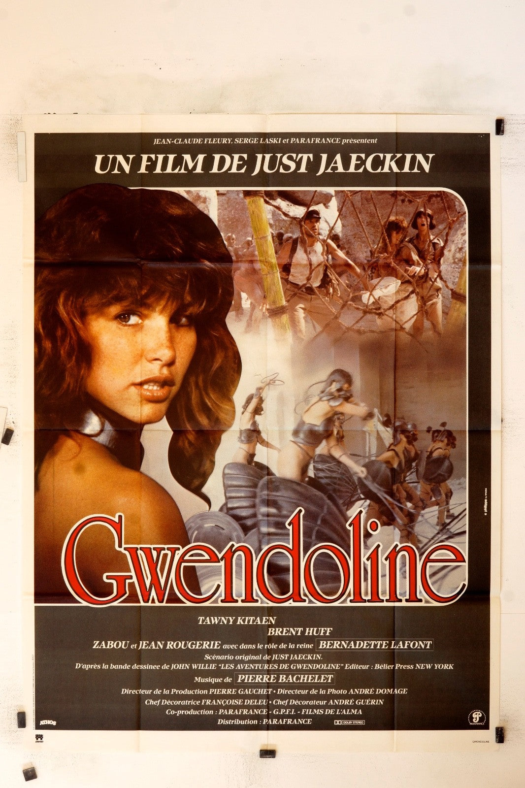 GWENDOLINE TAWNY KITAEN MOVIE POSTER ORIGINAL 120x160