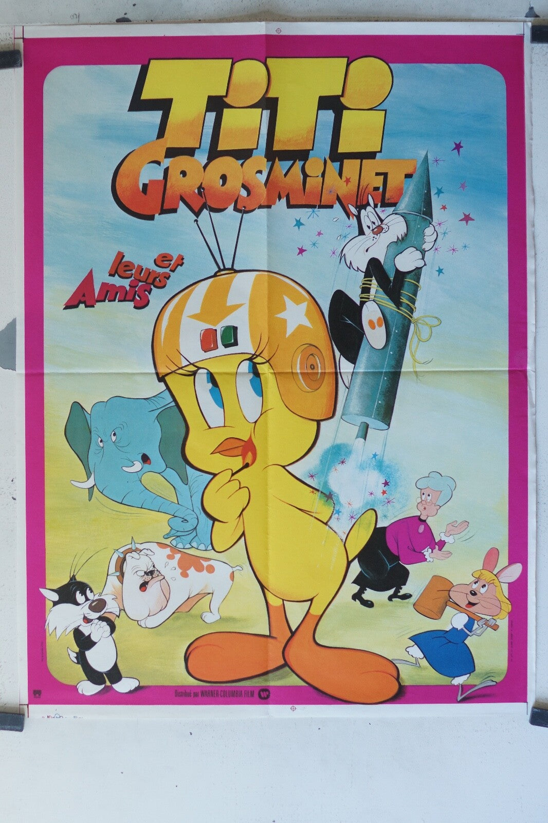 TITI GROS MINET ET LEURS AMIS POSTER ORIGINAL (60X80)