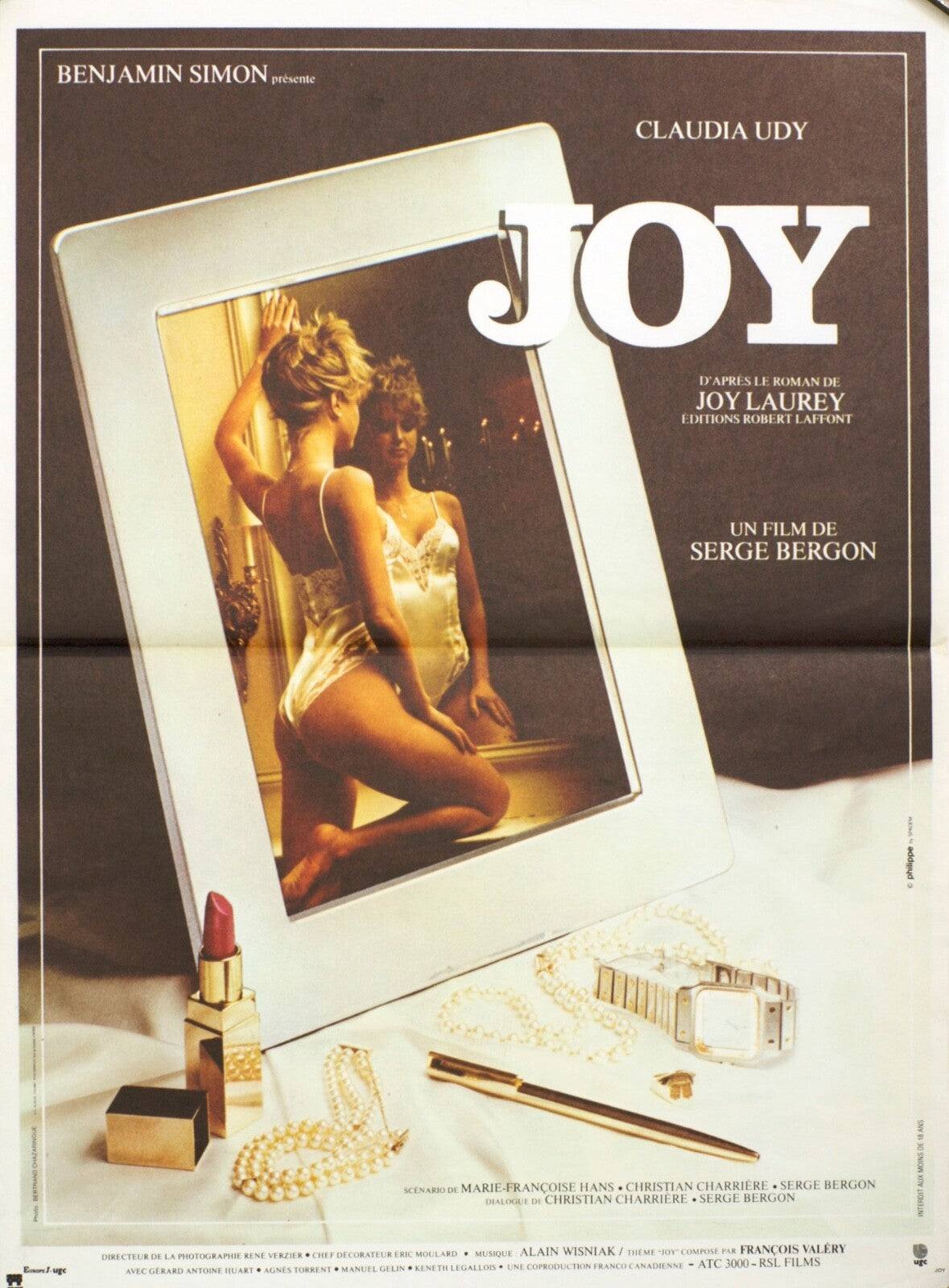 JOY Sergio Bergonzelli POSTER ORIGINAL 40X60 Claudia Udy