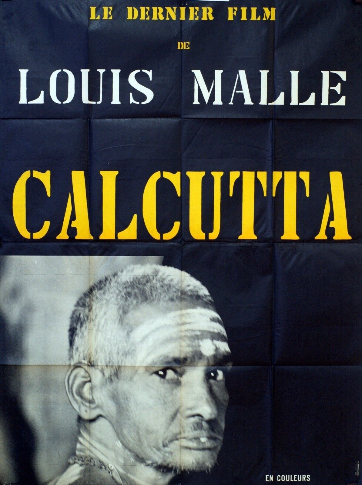 CALCUTTA MOVIE POSTER ORIGINAL 120x160 LOUIS MALLE