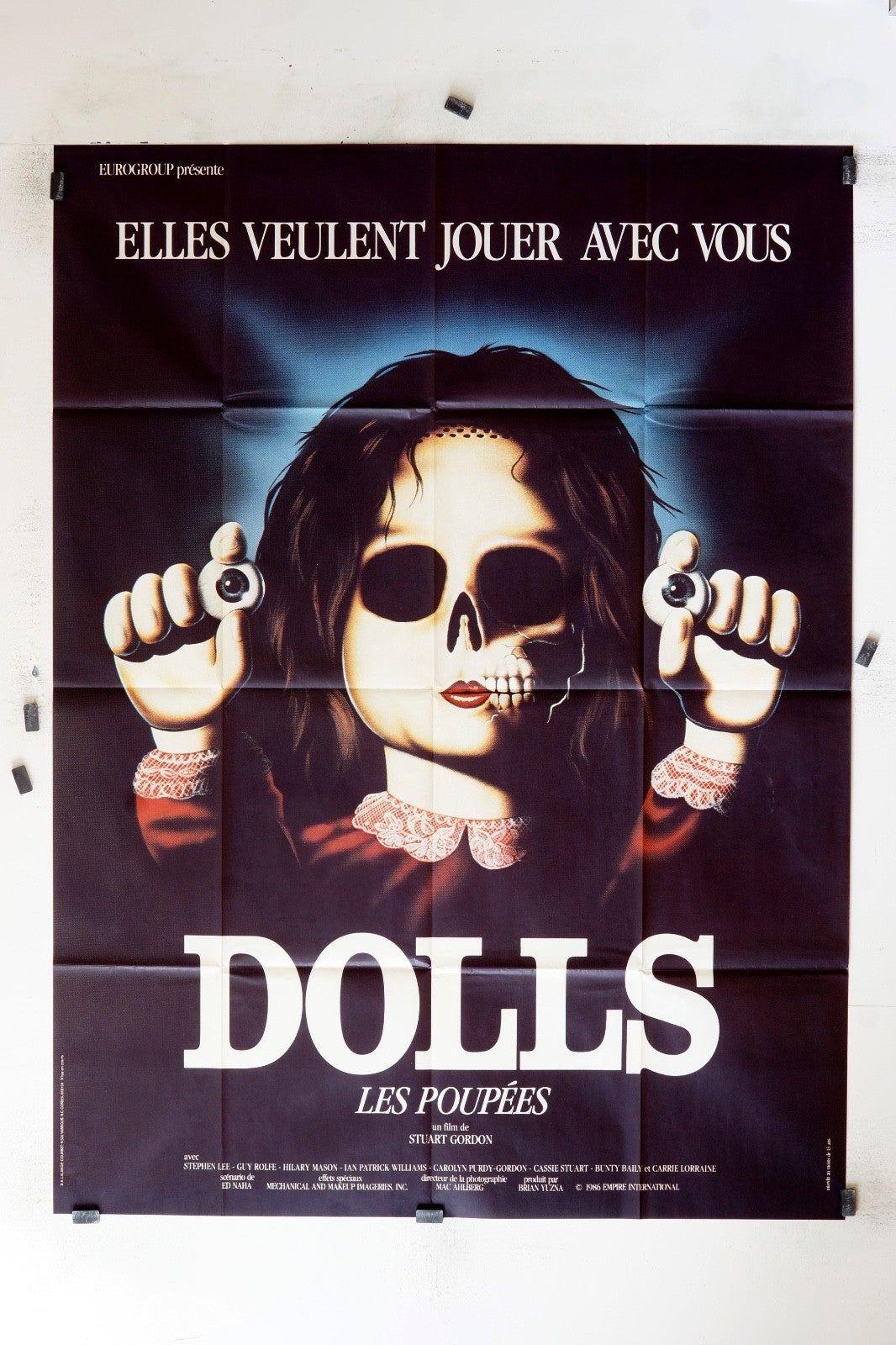 DOLLS « LES POUPÉES » STEPHEN LEE POSTER ORIGINAL 120x160