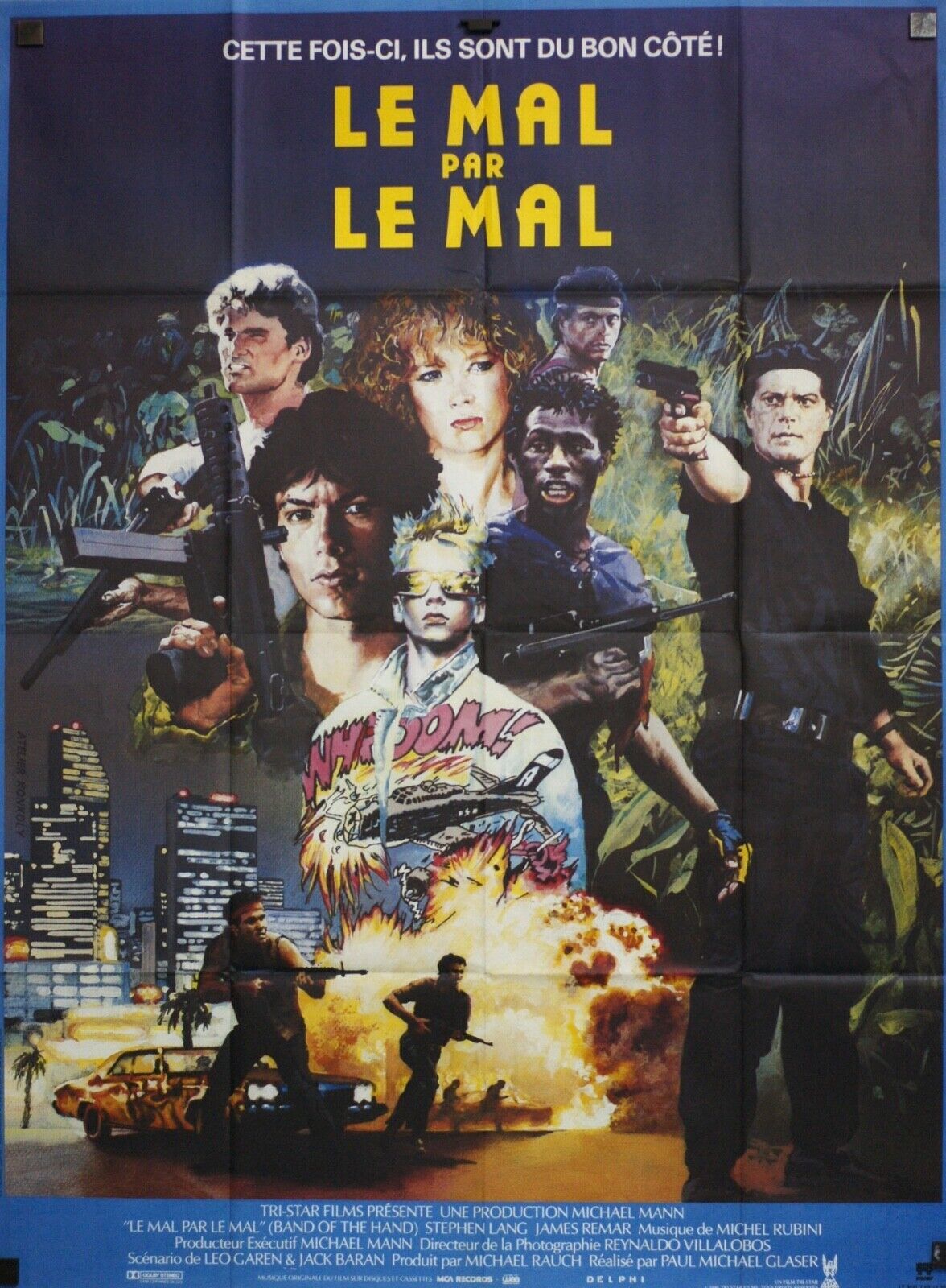 LE MAL PAR LE MAL MOVIE POSTER ORIGINAL 120x160 STEPHEN LANG