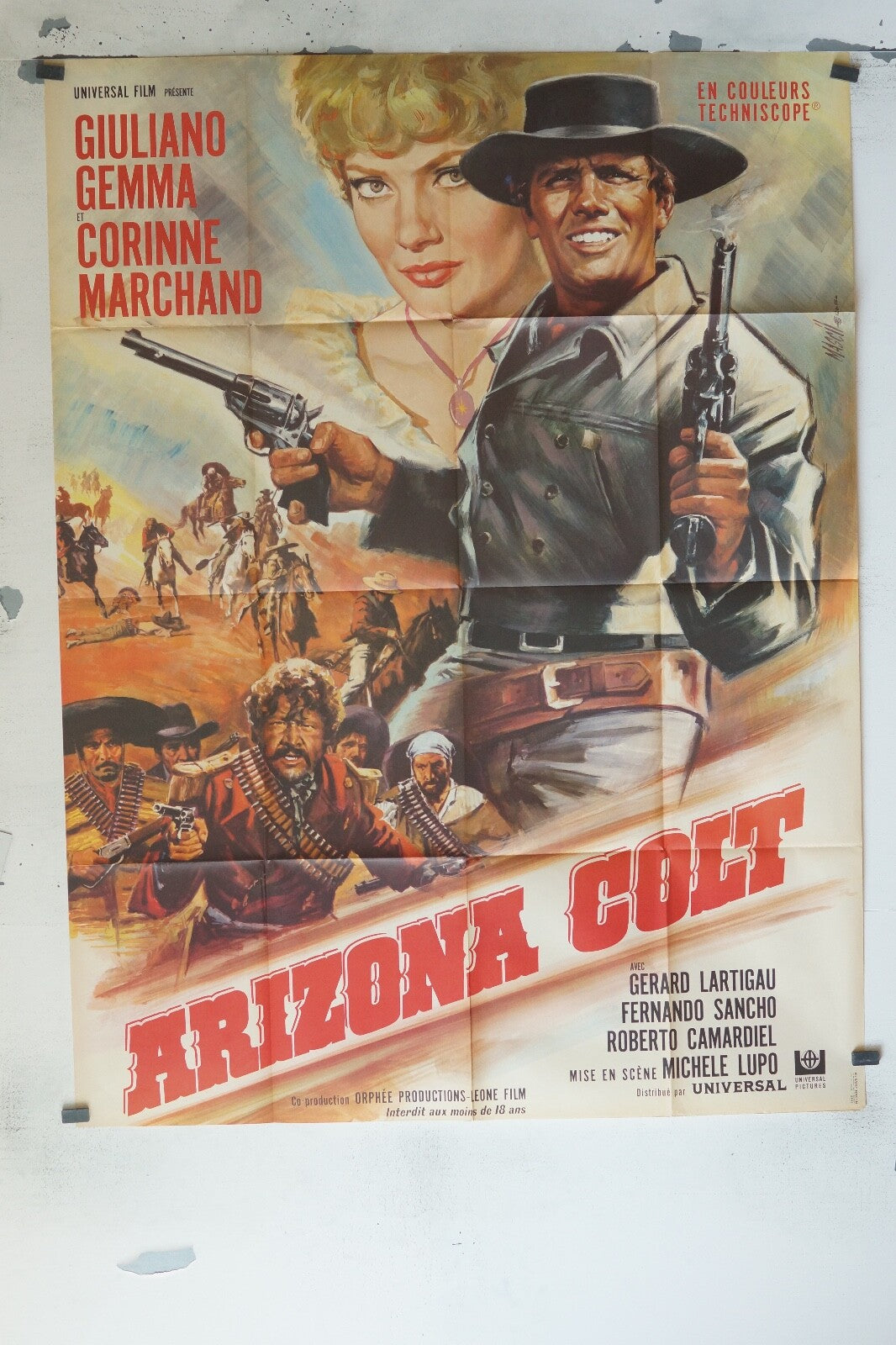 ARIZONA COLT POSTER ORIGINAL120x160 GIULIANO GEMMA