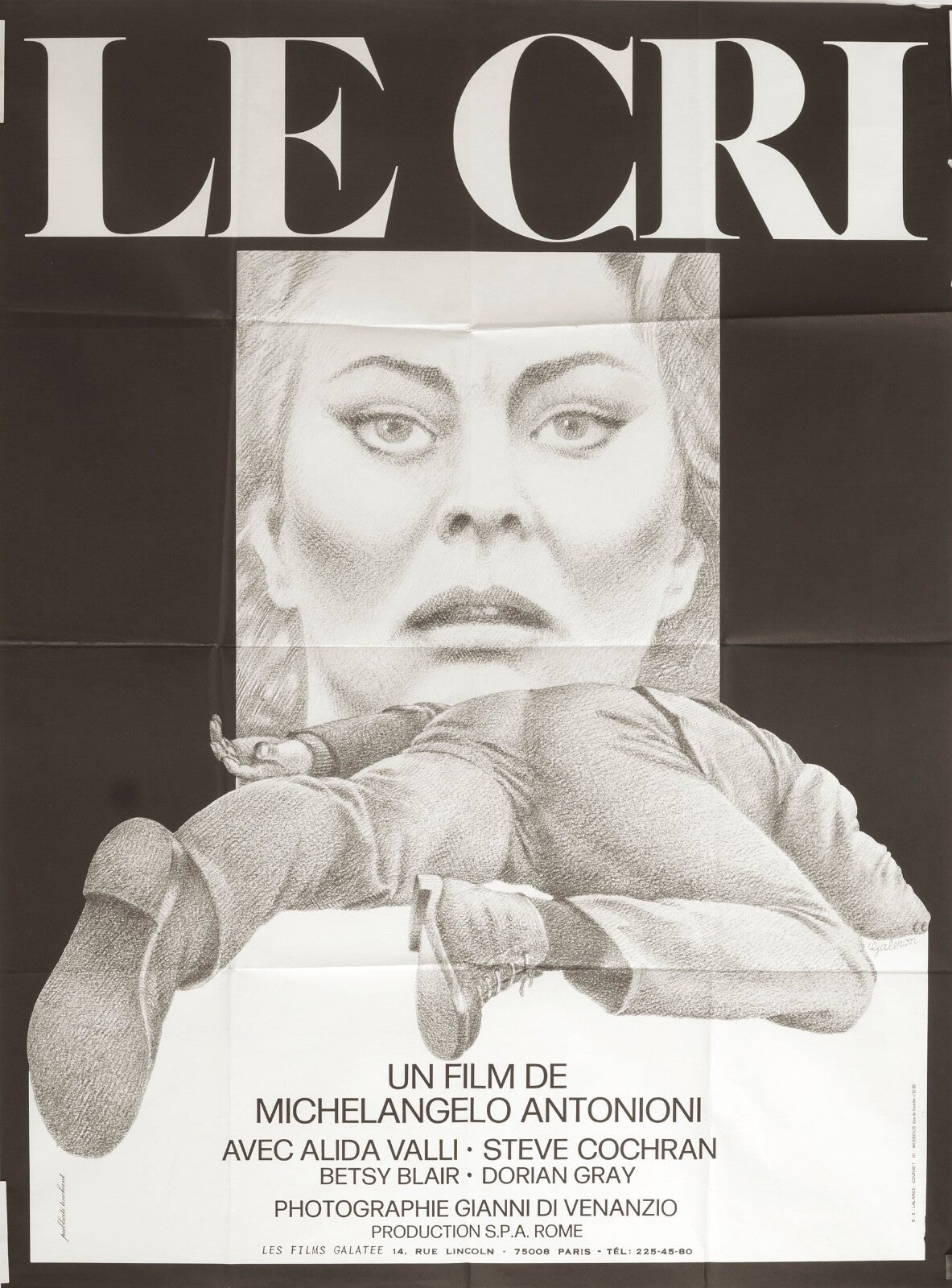 LE CRI MOVIE POSTER ORIGINAL (120X160) RAY LIOTTA