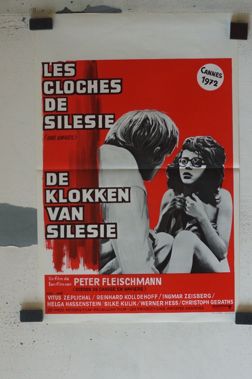 LES CLOCHES DE SILESIE MOVIE POSTER ORIGINAL (55X37) VITUS ZEPLICHAL