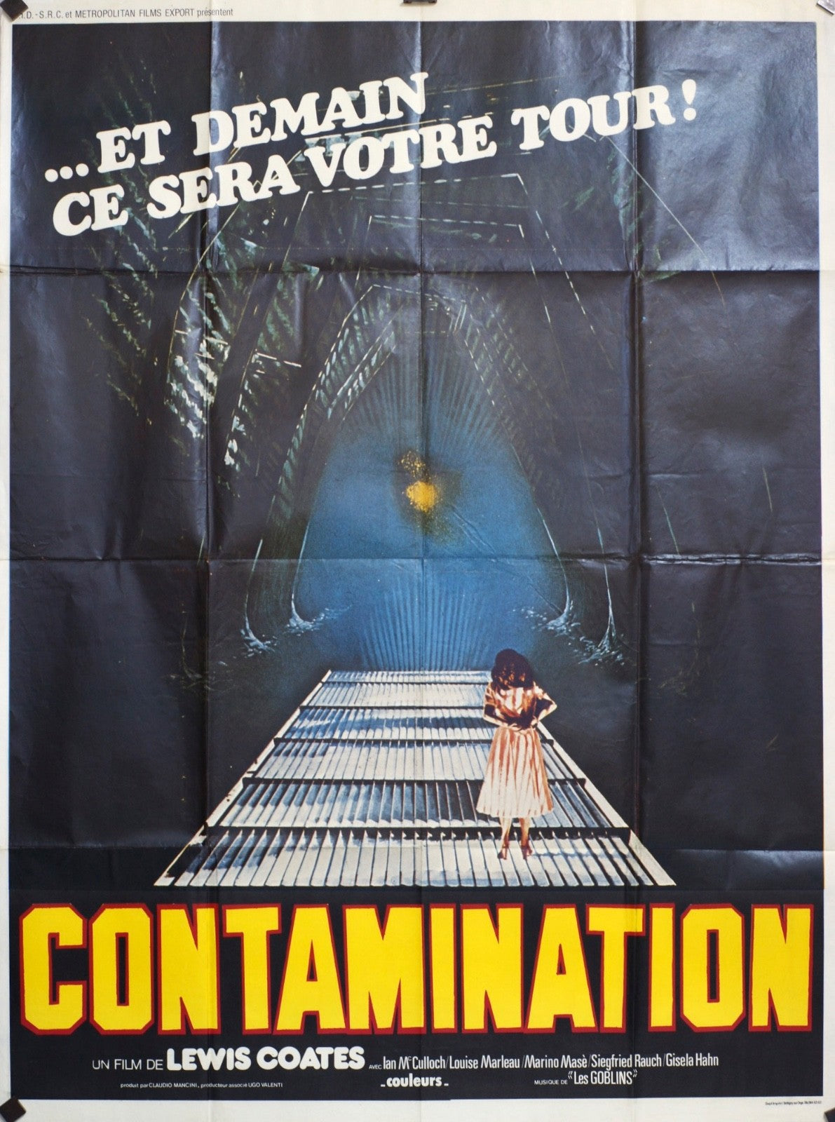 CONTAMINATION LEWIS COATES MOVIE POSTER ORIGINAL 120x160