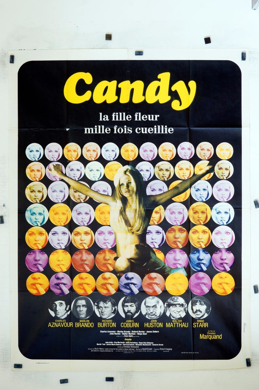 CANDY CHARLES AZNAVOUR ORIGINAL MOVIE POSTER 120x160