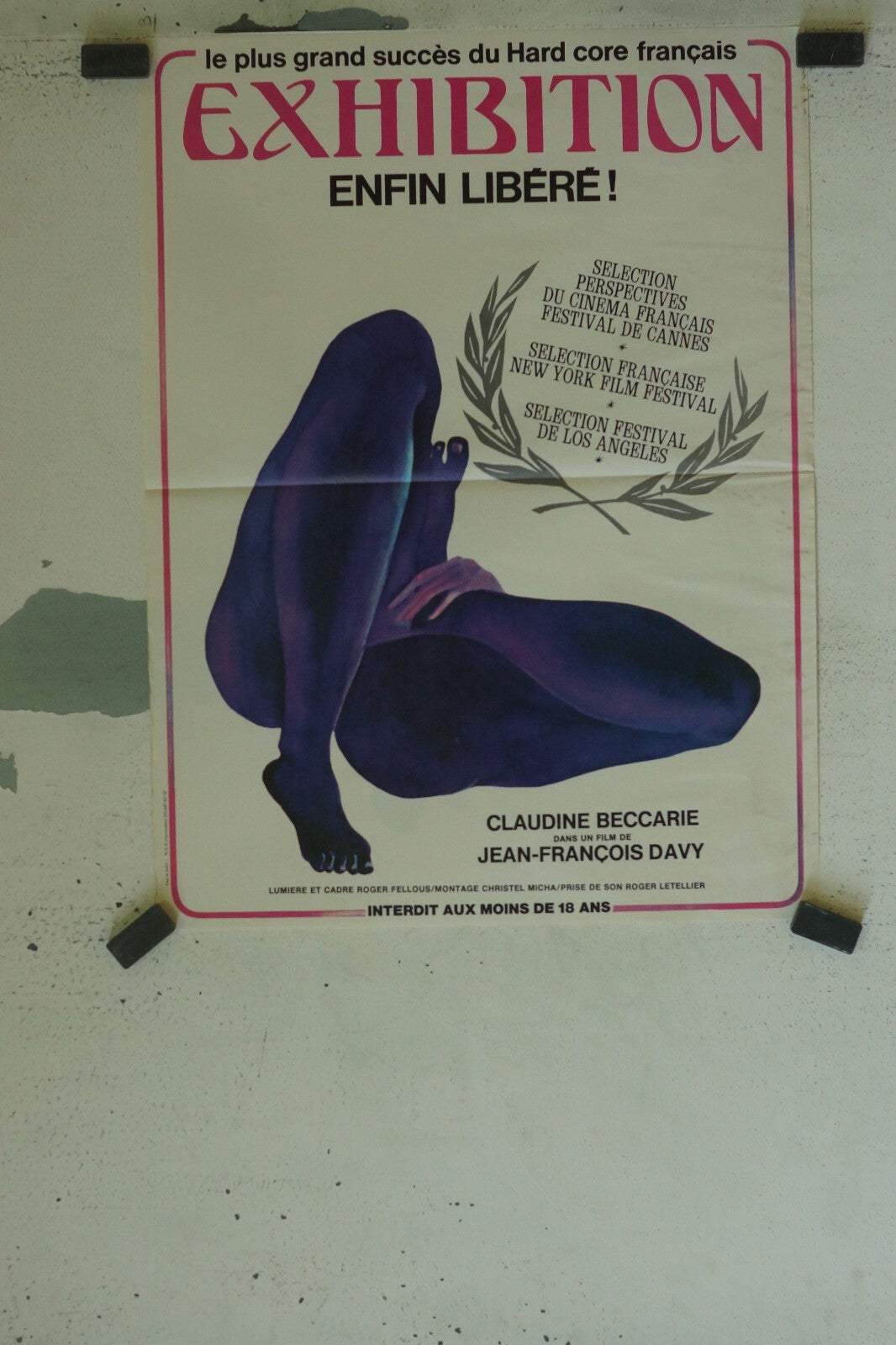 EXHIBITION ORIGINAL (40X60) CLAUDINE BECCARIE