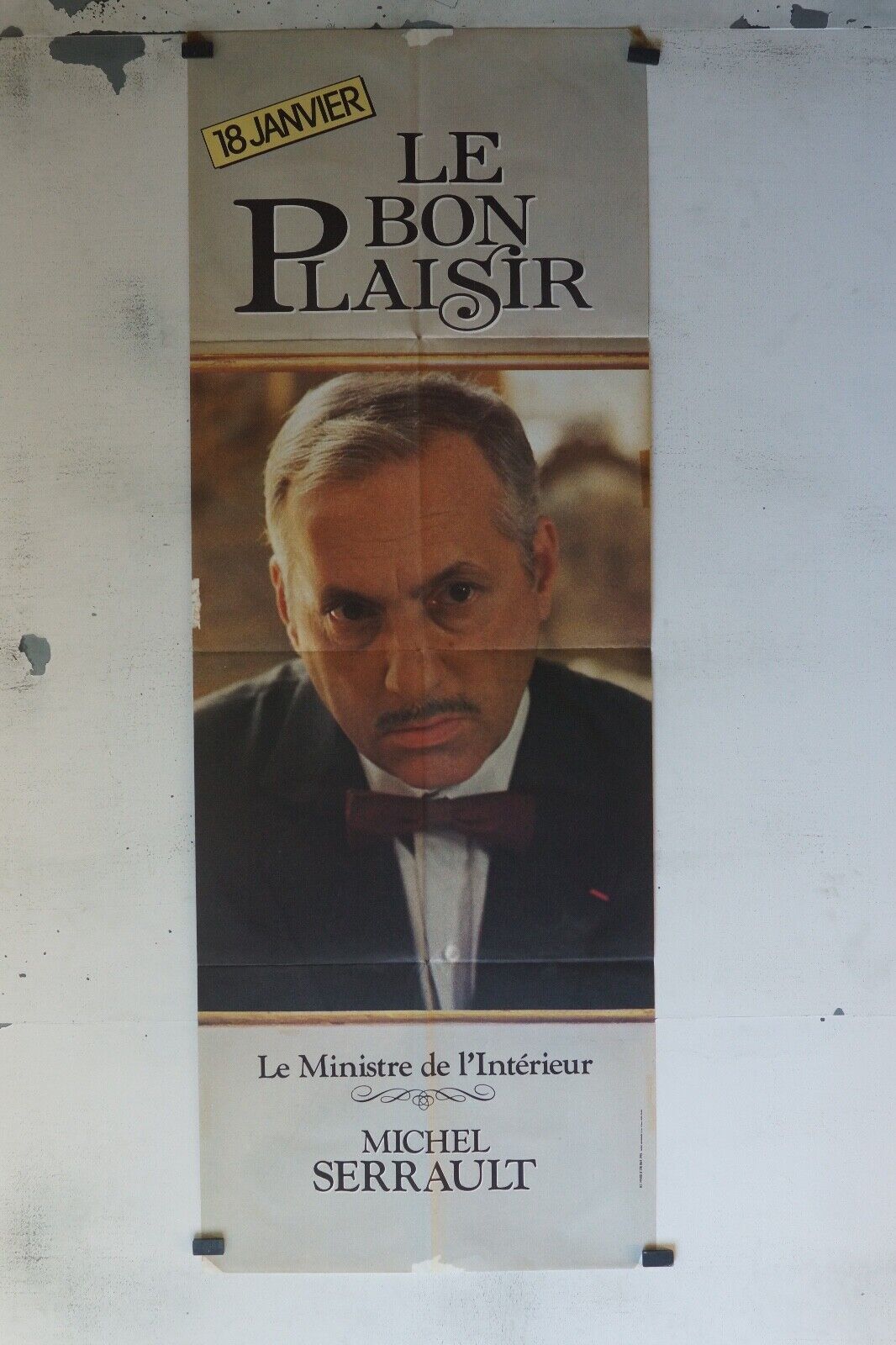 LE BON PLAISIR MOVIE POSTER ORIGINAL 60x160 MICHEL SERRAULT