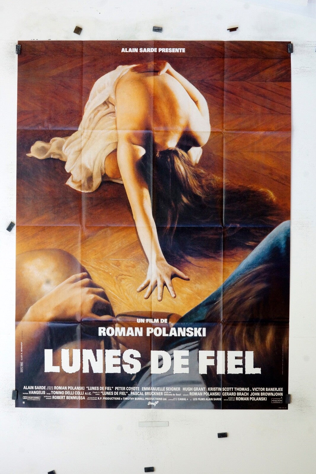 LUNE DE FIEL ROMAN POLANSKI MOVIE POSTER ORIGINAL 120x160
